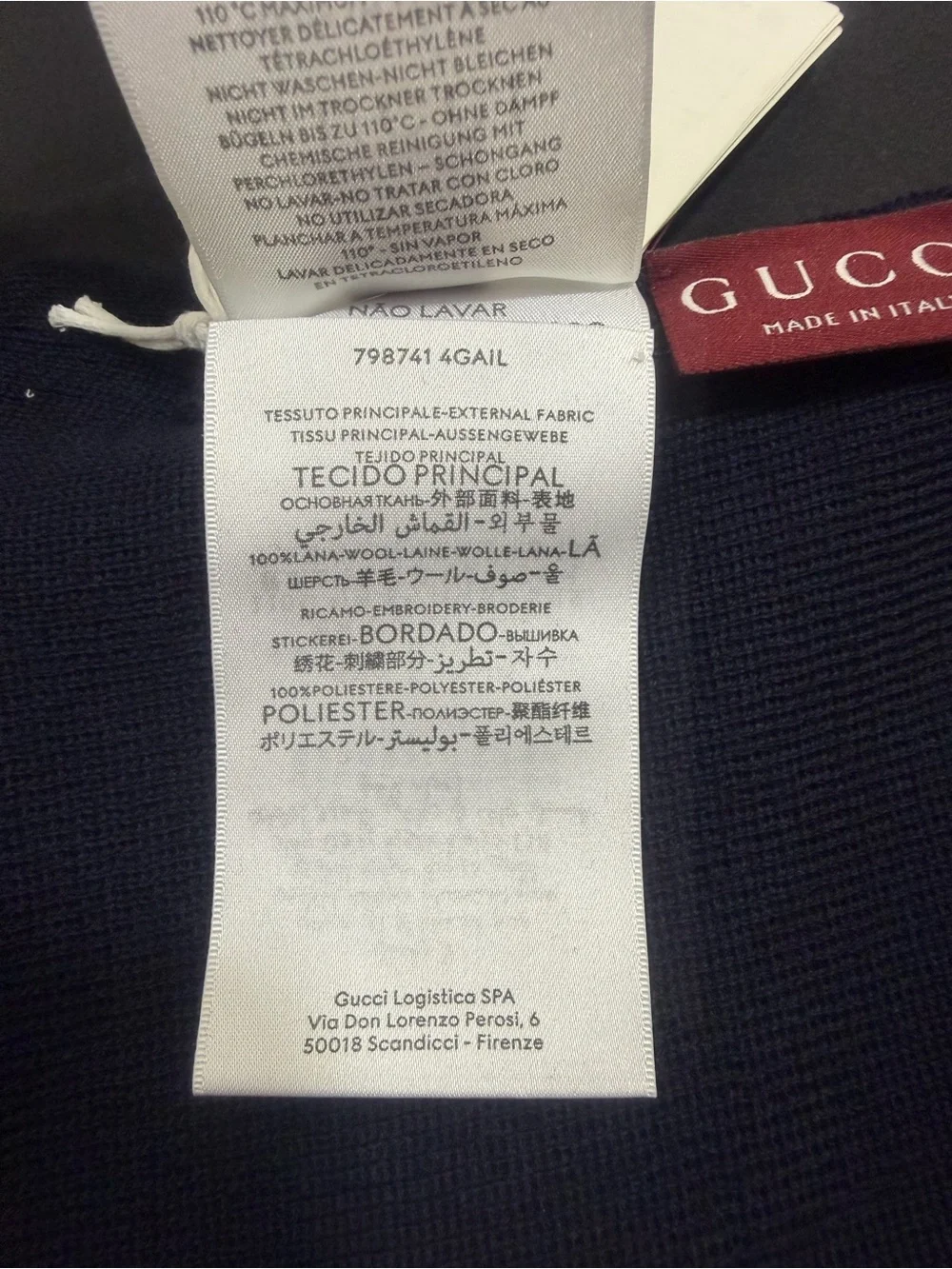 Gucci size